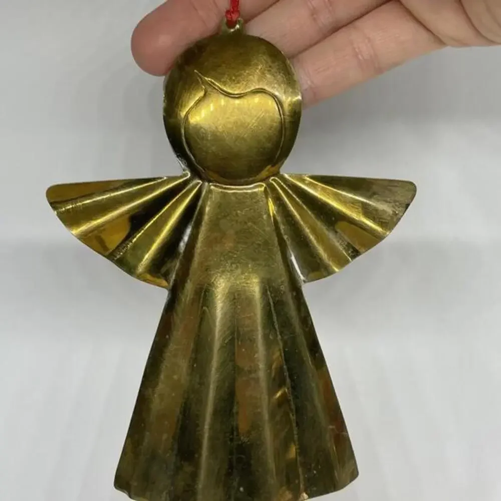 Gold Christmas Ornaments and Bows Mixed LOT‎ 20 Ornaments 12 Bows